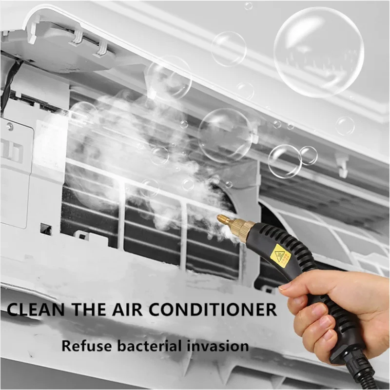 110V/220V Home Appliances Steam Cleaner Car Toys Kitchen Hood High Temperature Sterilization Cleaning Machine with 1L Water Tank