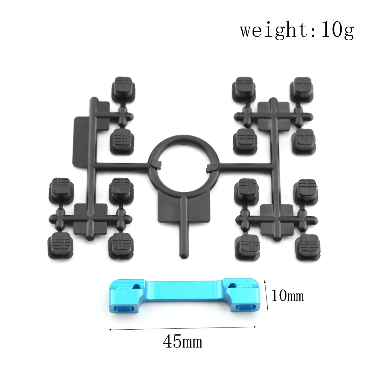 Metal Adjustable Suspension Mount XH 22055 W121 for Tamiya XV01 XV01T XV02 XV-02 Pro 1/10 RC Car Upgrade Parts Accessories