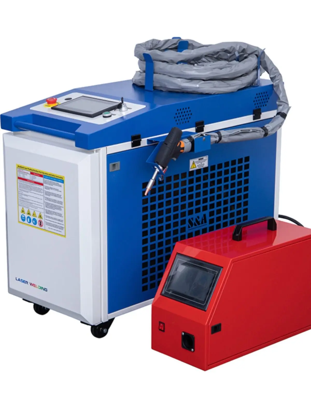 

Лазерный аппарат Yvchuang 1.5кВт 2кВт 3кВт (1500Вт 2000Вт 3000Вт) для сварки и очистки металла с лазерным источником Raycus Max