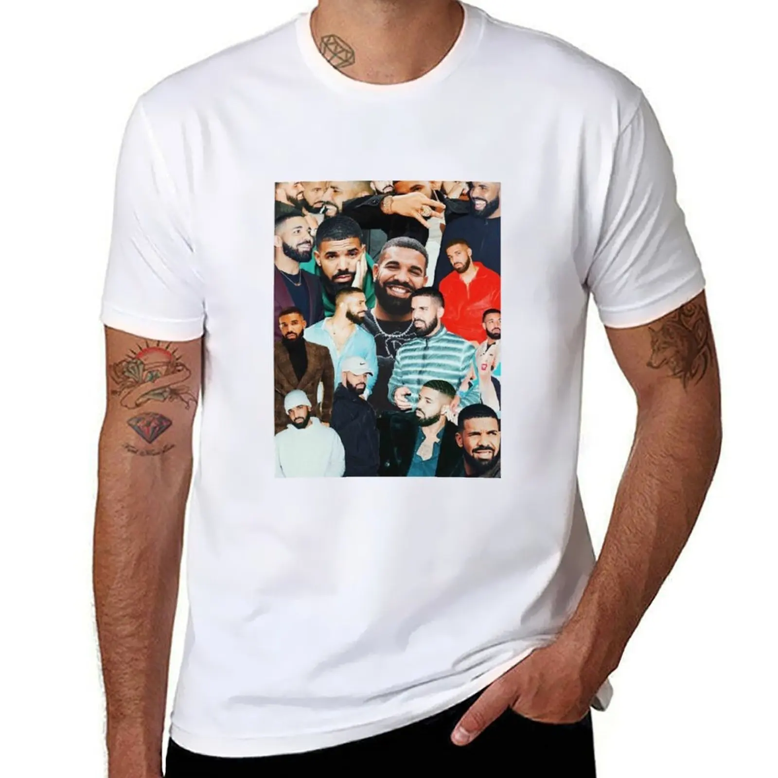 

Black Drake Scorpion T-Shirt funny t shirts cotton man t shirt cotton high quality T-Shirt