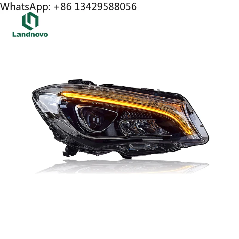 

Felendo Full LED Upgrade Led Head Lights for Mercedes W117 Cla Headlight Assembly Car Front Head Lamp Headlight