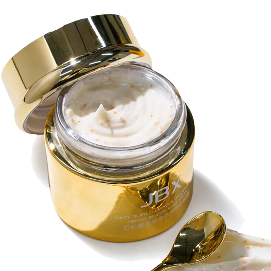 luxury White Truffle And Vitamin E Dual Cream Hydrates Moisturizes Soothes Sensitive And Dry Skin, And Improves Skin Elasticity