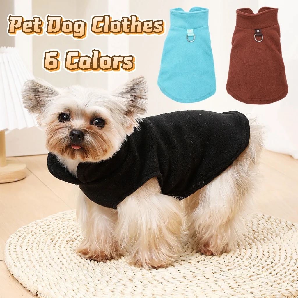 Hundejacke, Mantel für kleine und mittelgroße Hunde, Katzen, Winter, gemütliche Welpenweste, weiche Katzenkostüme mit D-Ring, Chihuahua, Yorkshire, Haustierkleidung