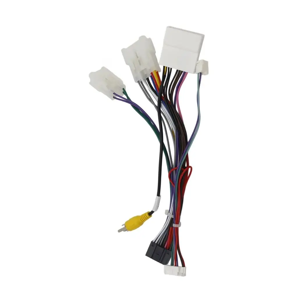 16 Pin Car Radio Wiring Harness With CANBUS Box For Toyota Raize Daihatsu Rocky 2019-2024 Android Stereo Cable Kit
