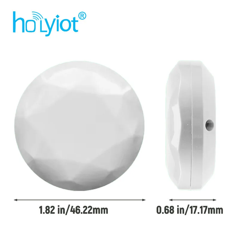 Moduł Beacon Holyiot NRF52810 BLE 5.0 Bluetooth do pozycjonowania w pomieszczeniach, programowalny iBeacon Eddystone o dużym zasięgu, urządzenia IoT