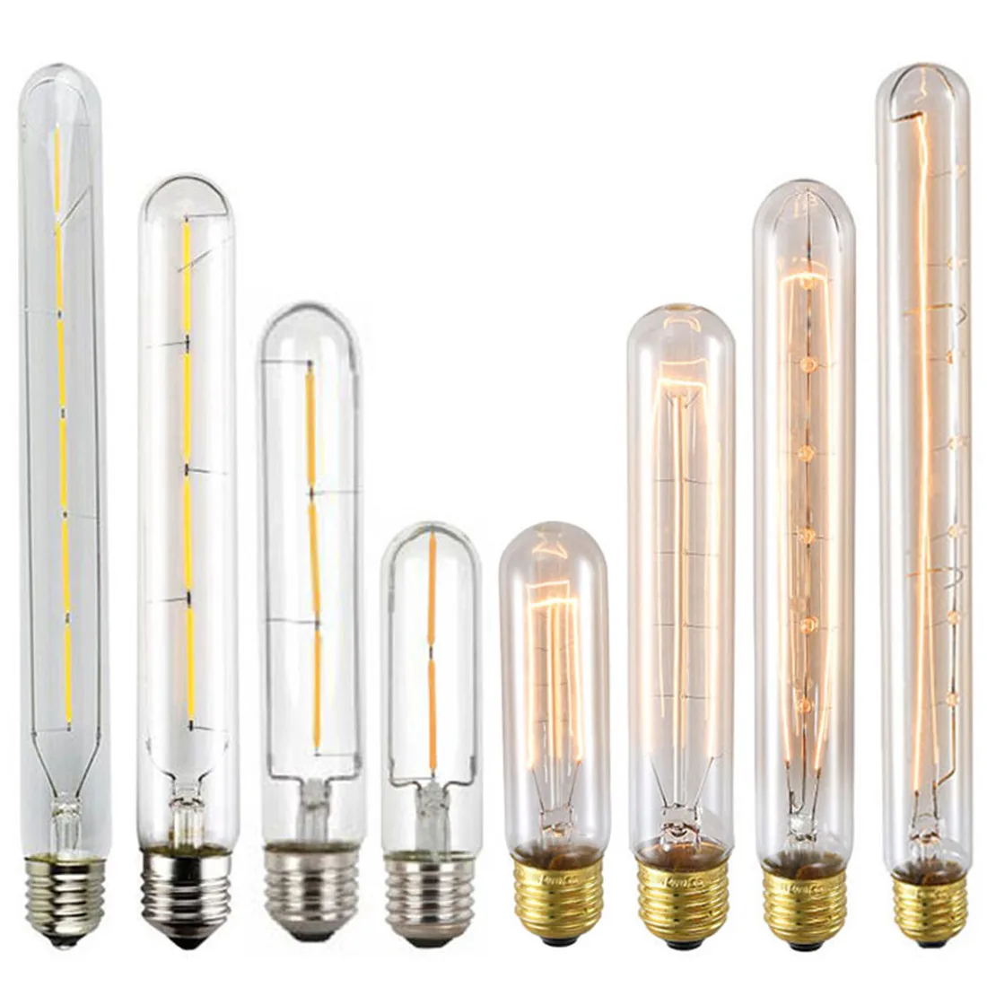 LED Filament T125 T185 T225 T300 Vintage Edison Bulb E27 Retro Incandescent Light bulb For Living Room Bedroom Dinning Room lamp