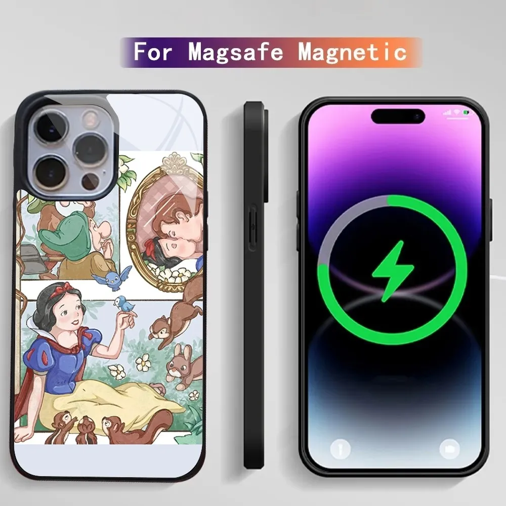 B-Princess-D Phone Case For IPhone 15 14 13 Pro Max 11 12 Mini Alex Mirror For Magsafe Wireless Charging Cover