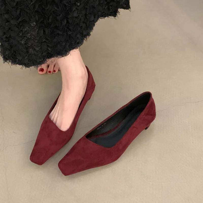 Women Heeled Suede … - image