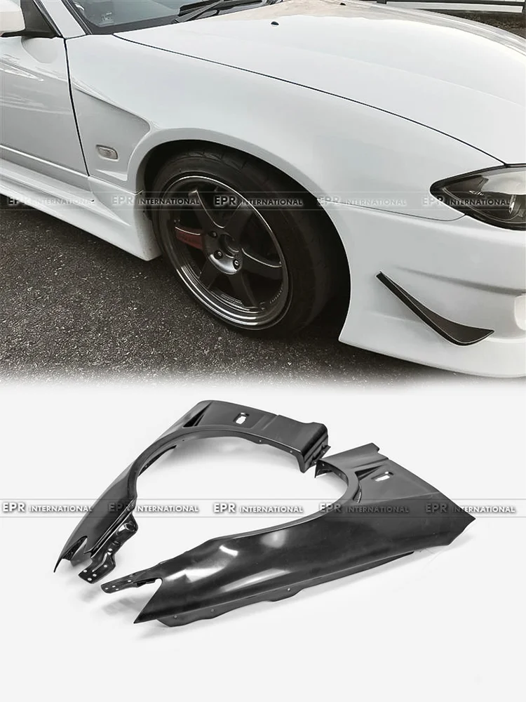 

For Nissan S15 Silvia Front Fender EPA Style +20mm Wide Vented Design | Car Exterior Upgrade
