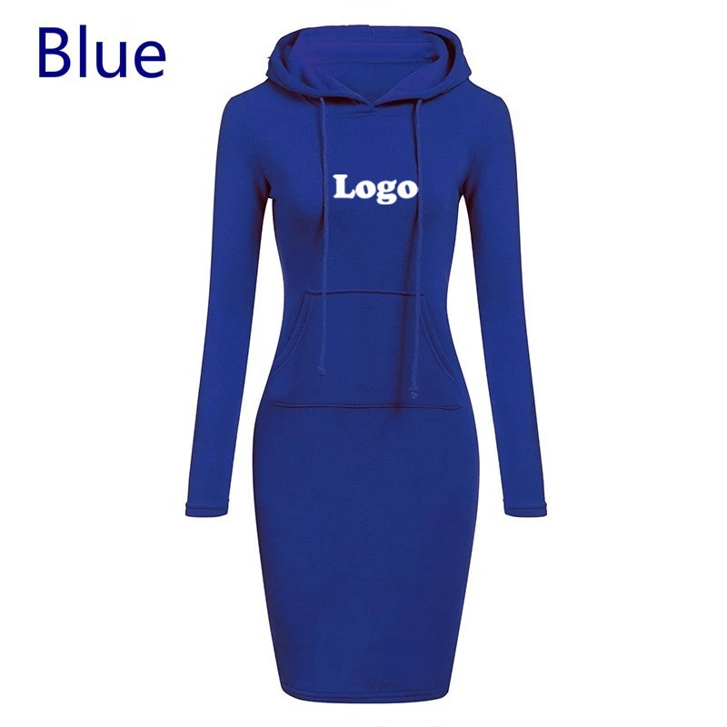 Mode Elegante Vrouwen Bodycon Jurken Pullovers A-Line Office Pocket Casual Aangepaste Lange Mouw Mini Jurk Slanke Jurk