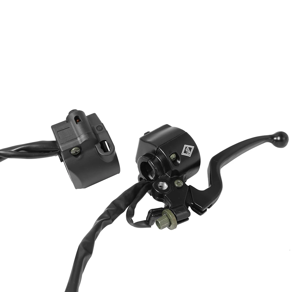 2 sztuk 7/8 ''motocykl kierownica montaż przełącznika zestaw sterowania dla Suzuki GS125 GN125 GS GN 125 wskaźniki światła przełączniki klaksonu — zdjęcie 5