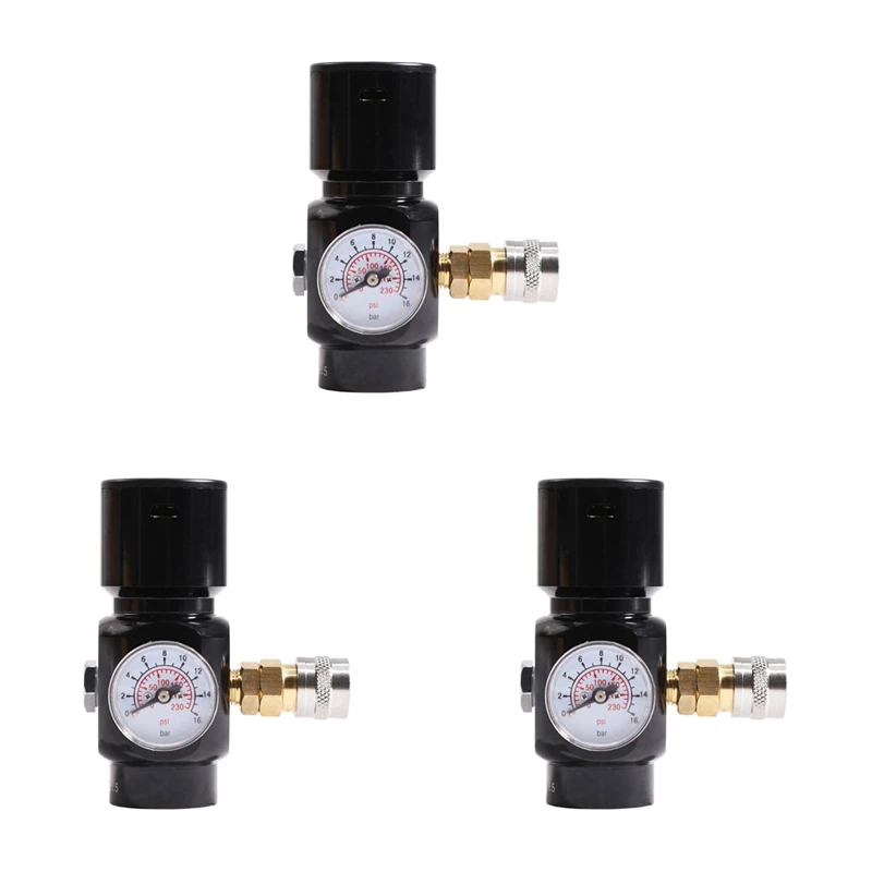 3X Regulator Mini Co2 Regulator For Pneumatic Tools Including Nailers, Staplers Promotion