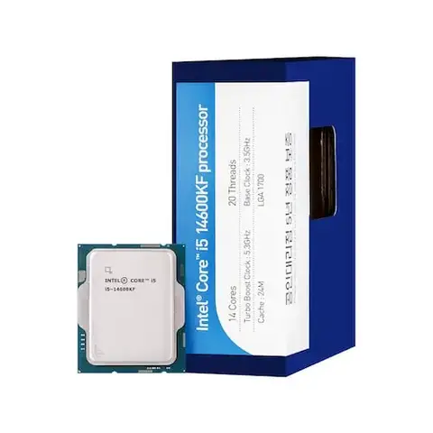 Intel Corei5-14Th Gen 14600Kf (Raptor Lake Refresh) (Value Pack(Original))