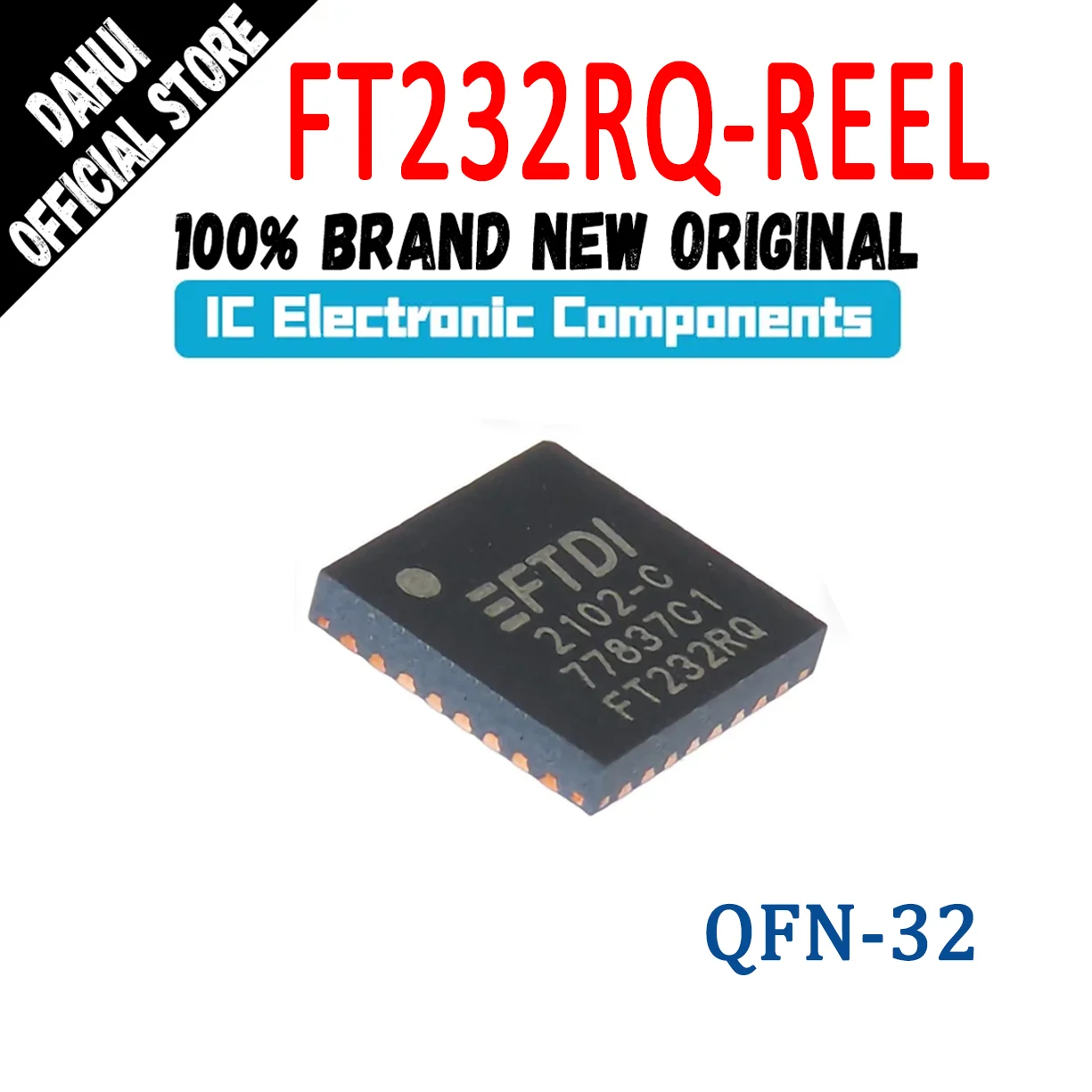 

FT232RQ-REEL FT232RQ FT232 FT USB IC Chip QFN32