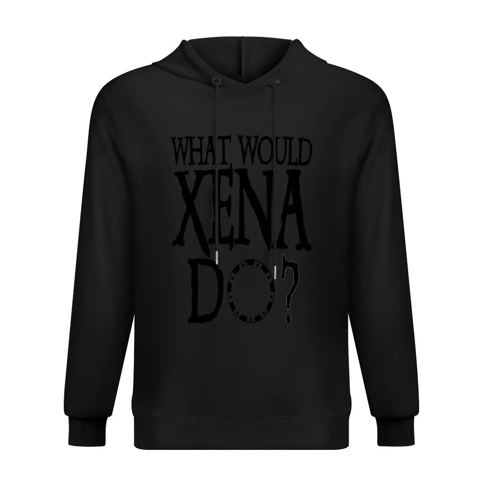 

WHAT WOULD XENA Do Xena Warrior Princess Dark Chakram Gabrielle Version 2 Hoodie autumn clothes clothes for men hoodie for men