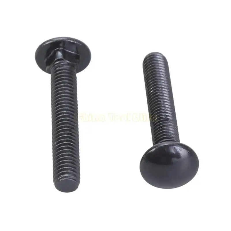 57qf 25 피스 M8x60mm 검은 색 산화물 플랫 헤드 스크류 및 너트 건축 프로젝트