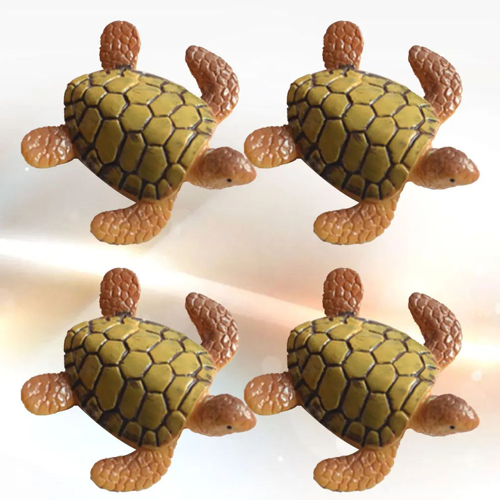 

Turtle Ornament Aquarium Decor Resin Micro Landscape Fish Tank Adornment Decoration