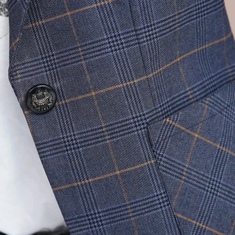 ポップポップ 2025 ヴィンテージ カジュアル チェック柄 ブレザー レディース ファッション シングルボタン オフィス レディース ジャケット コート ノッチドラペル 長袖 ブレザー