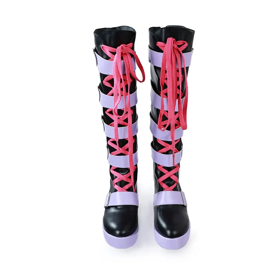 Game Identity V Emma Woods Cosplay Schoenen Tuinman Vrouwen Comic PU Lederen Laarzen voor Halloween Carnaval Party Kerstmis