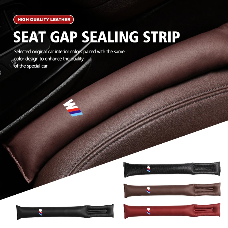 Leather Car Seat Gap Filler Sealing Leak-proof Filling Strip For BMW E30 E34 E36 E39 E46 E52 E53 E60 E61 E62 E70 E71 E83