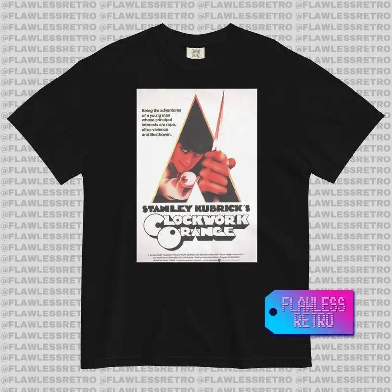 

CLOCKWORK ORANGE Retro Movie Tee