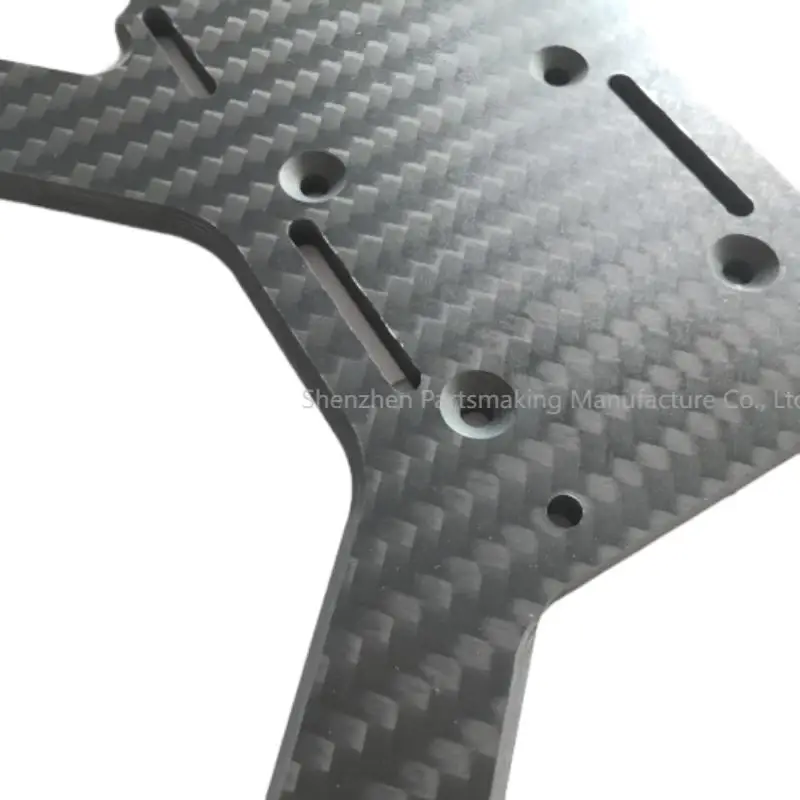 Custom 3K Carbon Fiber Drone Props – CNC Cutting & Drilling