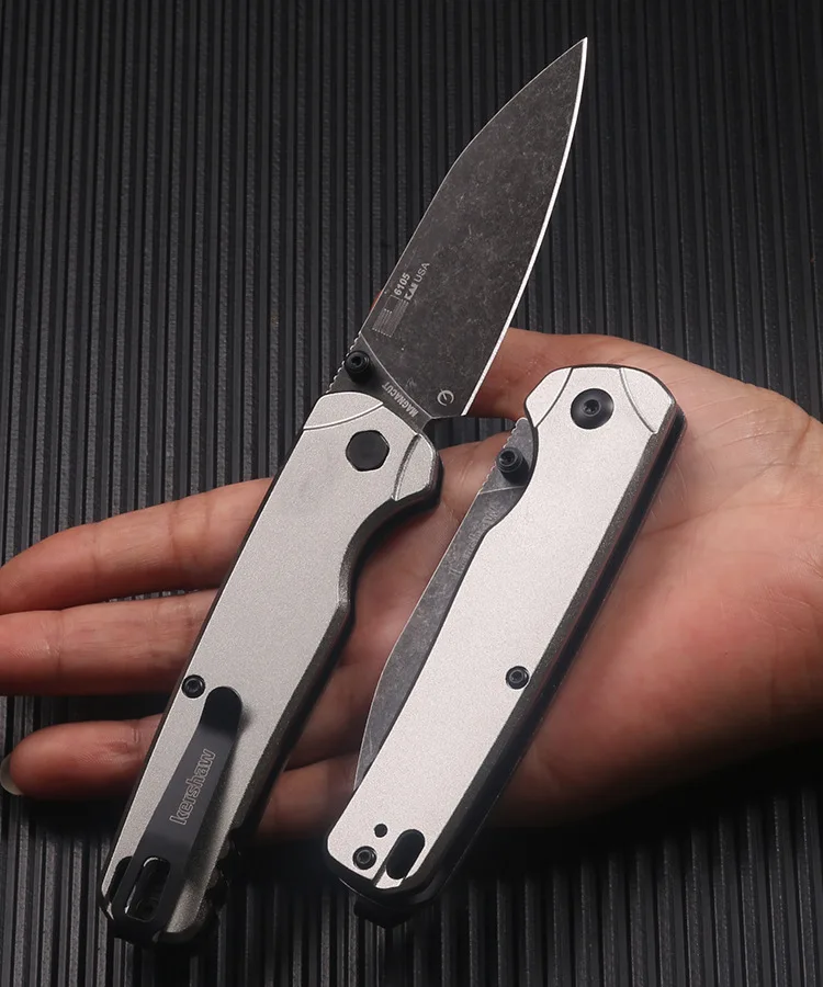 KS-6105 high-quality aviation aluminum folding knife, outdoor portable camping pocket knife