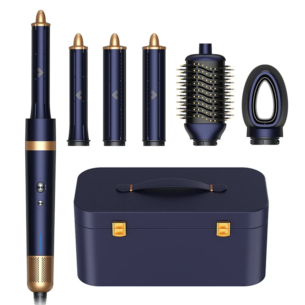 Hair Dryer Diffuser Accessories 2024 New Trend 6 In 1 Hair Styler Hairdryer Hot Air Brush Comb Multifunctional Blow Dryer Brush