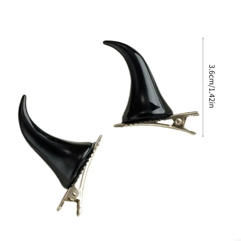 2pcs/Set Duckbills Horn Hair Pin