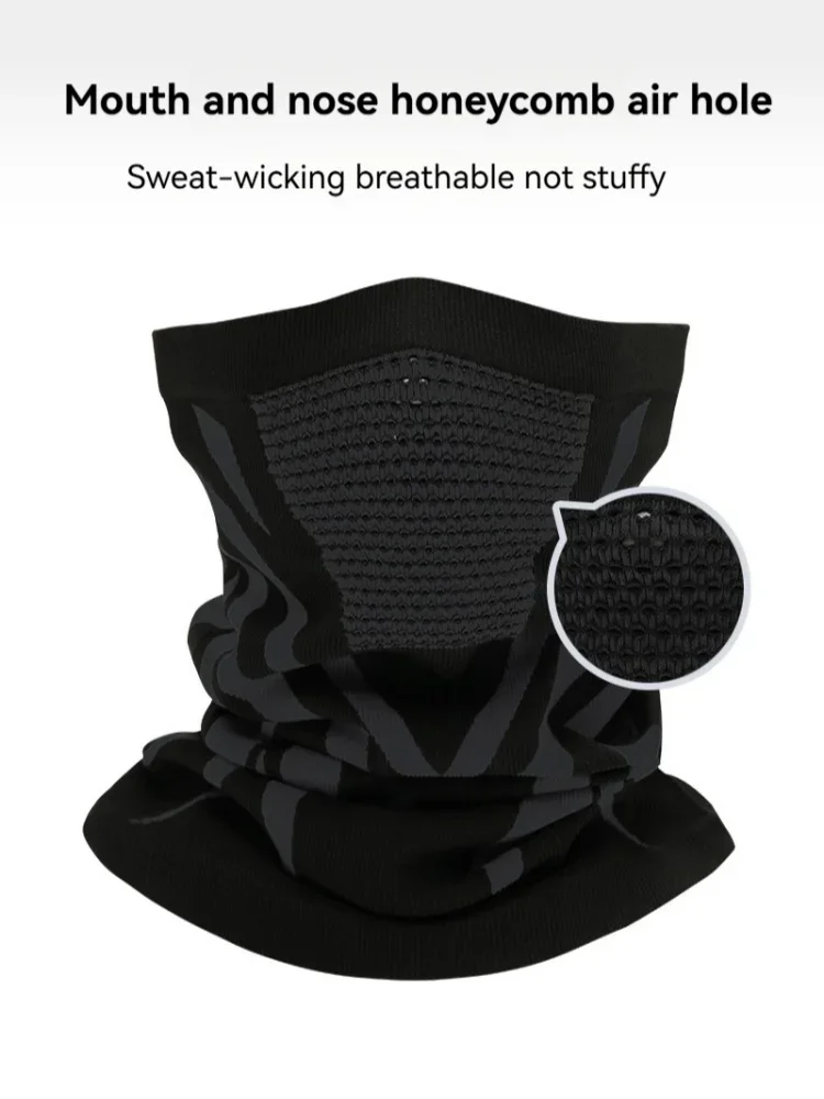 AliExpress Winter Neck Warmer Bandana Mask Cover Neck Warmer Windproof Face Mask Ski Hiking Breathable Motorcycle Cycling for Men and Women