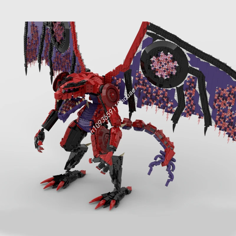 

4915 шт. MOC Thunderfang строительные блоки, строительные пластиковые образовательные творческие обучающие рождественские игрушки в подарок