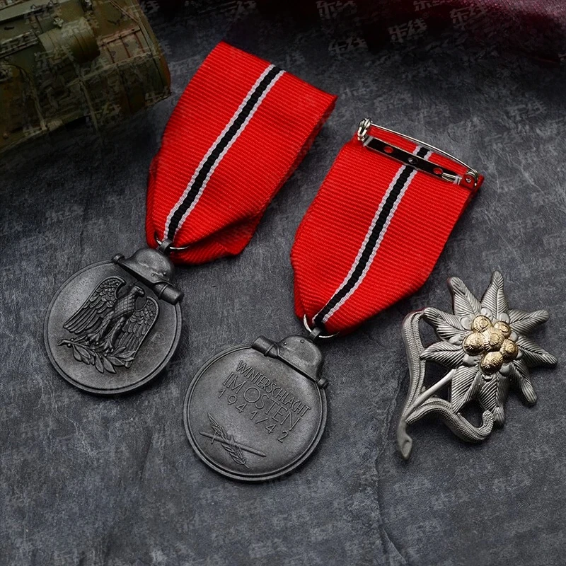 German Version 57 Soviet Union Winter War Combat Commemorative Medal Frozen Meat Medal Collectible Brooch Badge