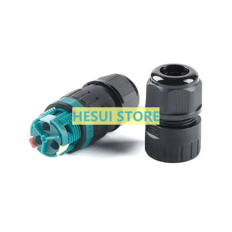 EW-M20 Fast Card 2P3P IP68 Waterproof connector Docking cable connector is rainproof
