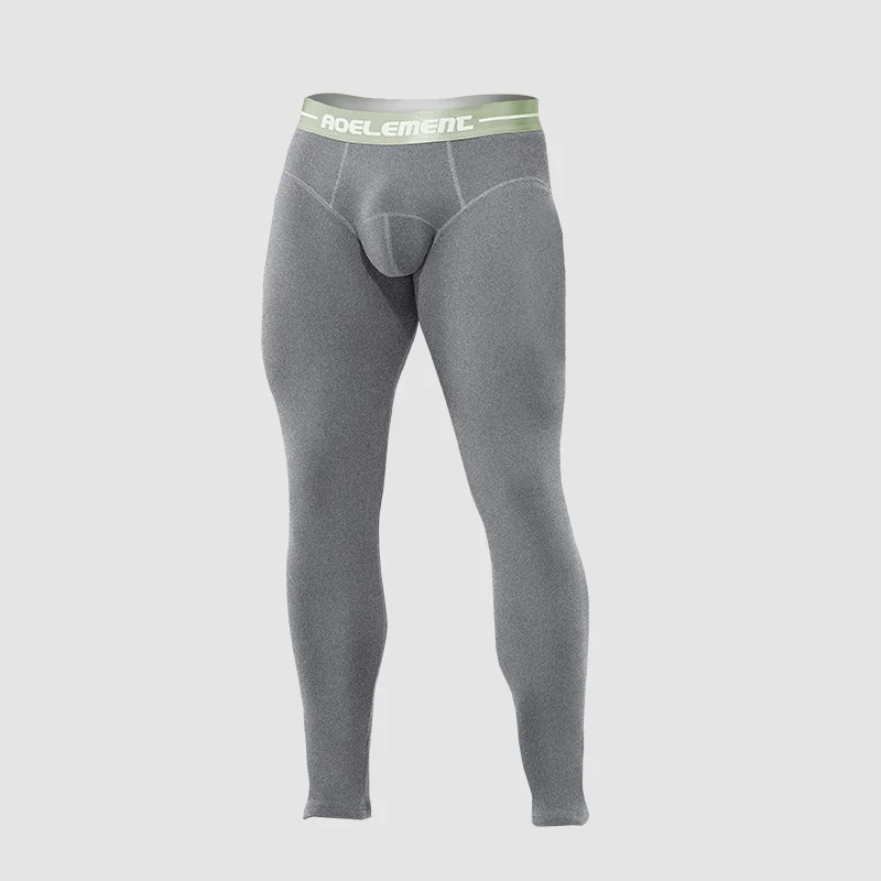 Winter long Johns men's underwear single thick fleece pants thermal pants tights string pants leggings long pants cotton pants