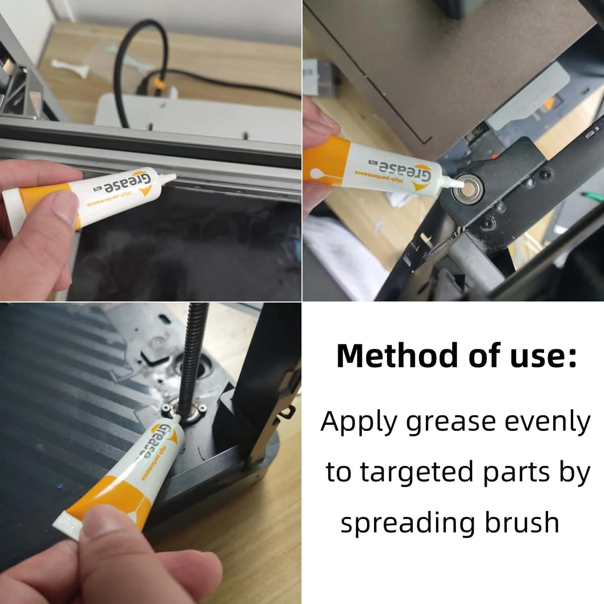 For Creality K1 K1C K1max 3D Printer Gear Grease Lube Reduce Noise Good Lubrication Effect Lubricating Oil 3D Printer Parts view 3