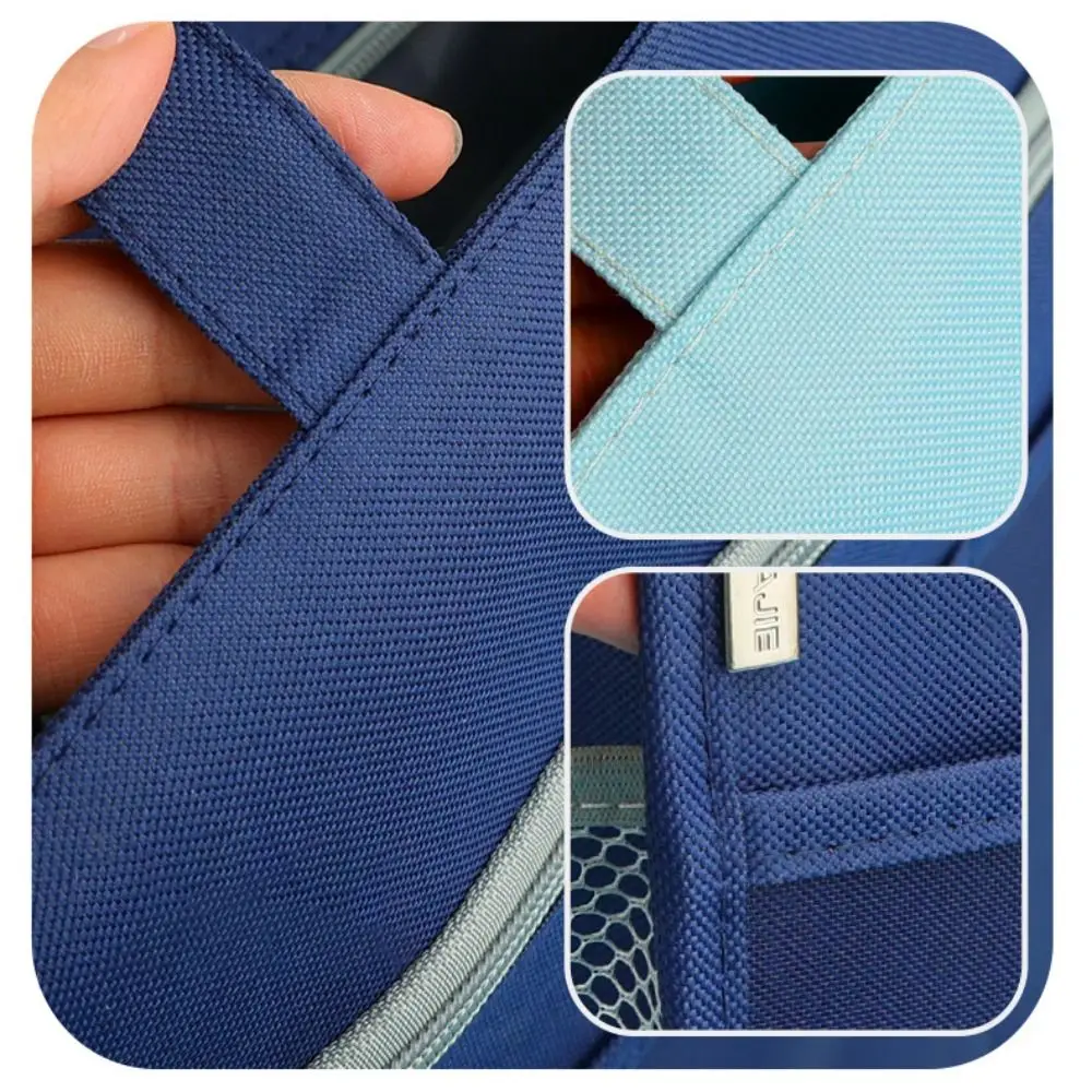 

Thickened Oxford Handheld Book Bag Zipper A3 Painting Storage Bag Large Capacity 8k File Bag School Office Supplies
