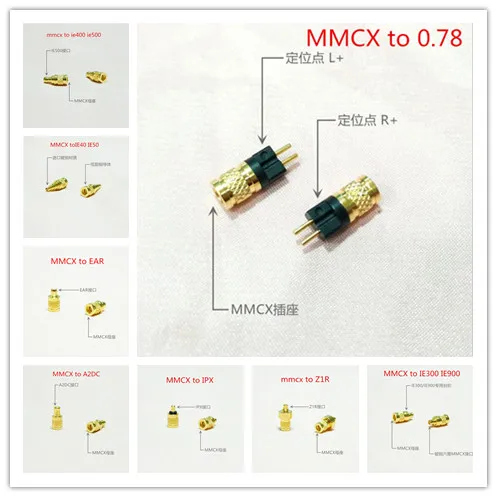 MMCX hogy 0.78 A2DC IE40 IE500 IE900 Fül Z1R IPX Vallásváltoztatás dugasz Lejtő Vezeték Vallásváltoztatás hajcsat