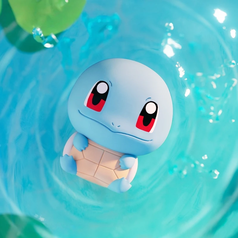 Pokemon Anime Poke Ball Actionfiguren Minipuppen von Dragonite Sylveon Gengar Vulpix von echtem Originalmodell Ornament Spielzeug Geschenk
