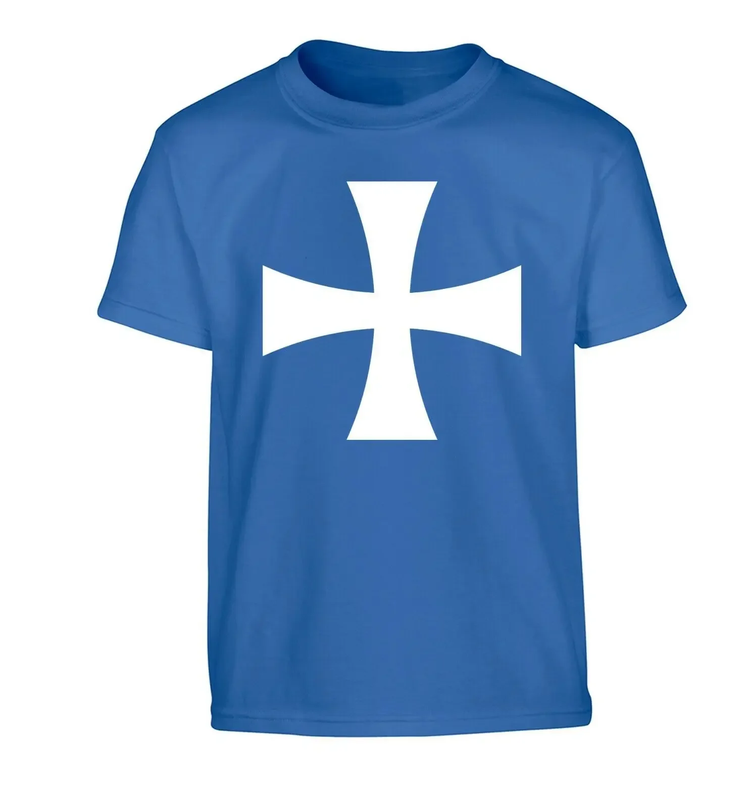 Knights Templar Flag Cross Bible Medieval Crusades T-Shirt. Summer Cotton O-Neck Short Sleeve Mens T Shirt New S-3XL