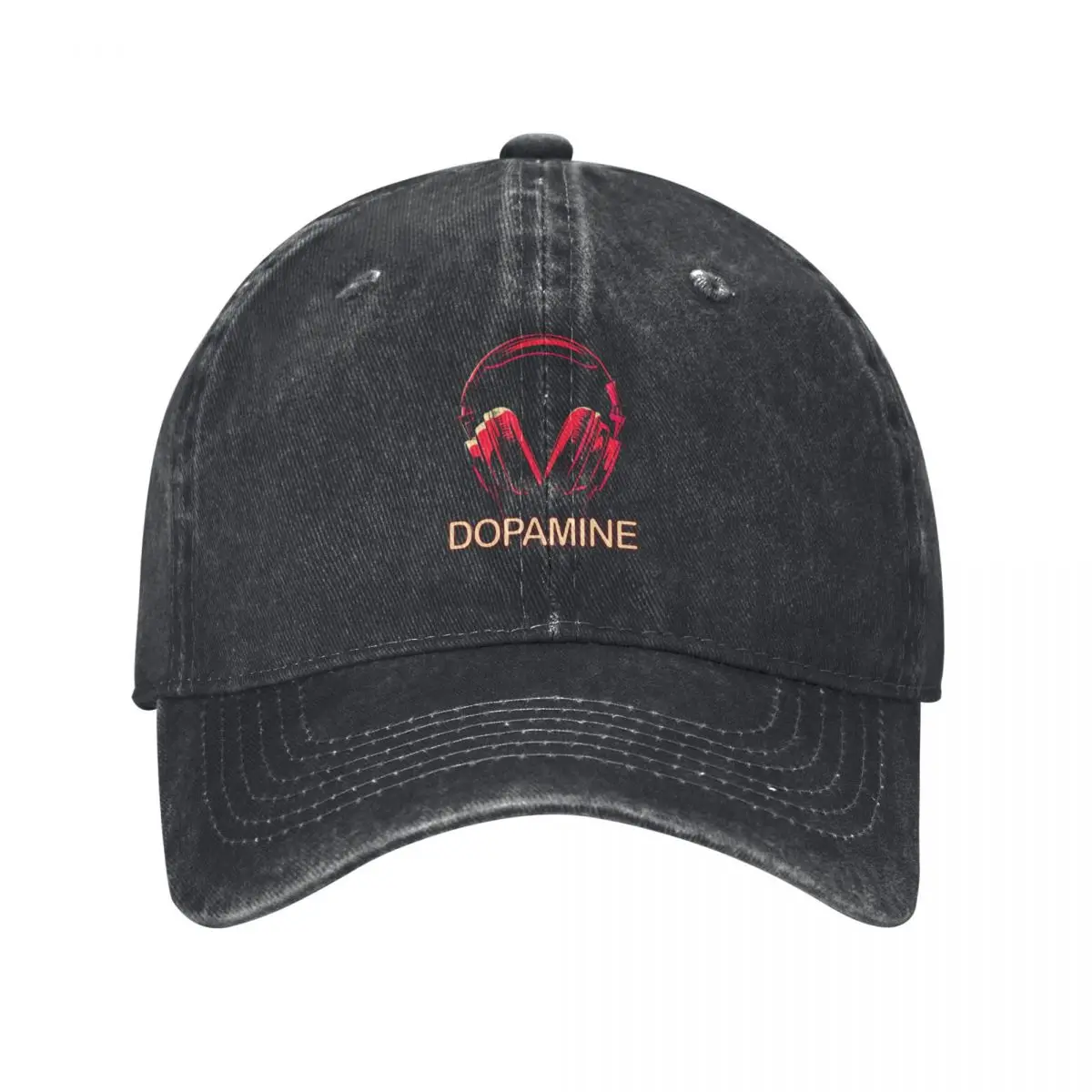 Dopamine music headphones dopamine booster Baseball Cap Icon Fashion Beach party Hat black Girl Men's