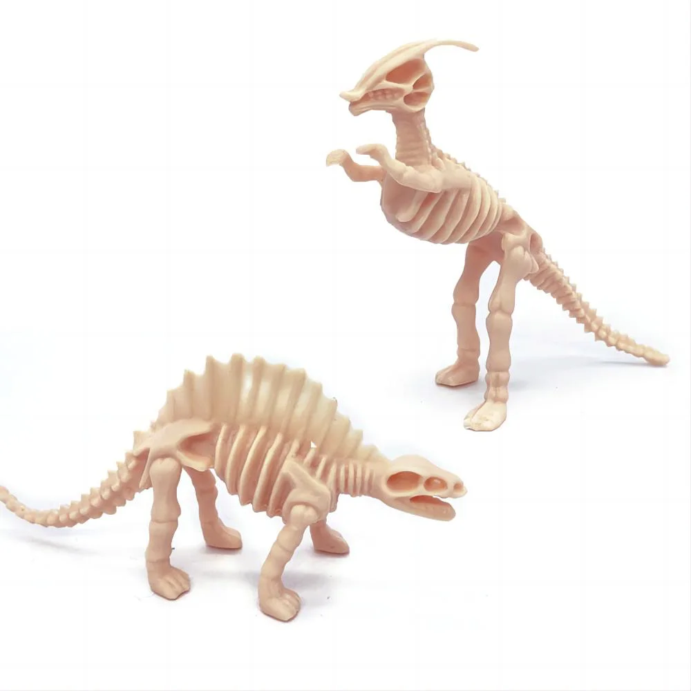 12pcs/set Dinosaur skeleton model Toys Fossil Skeleton Simulation Model Set Mini Action Figure for Children Birthday Gifts