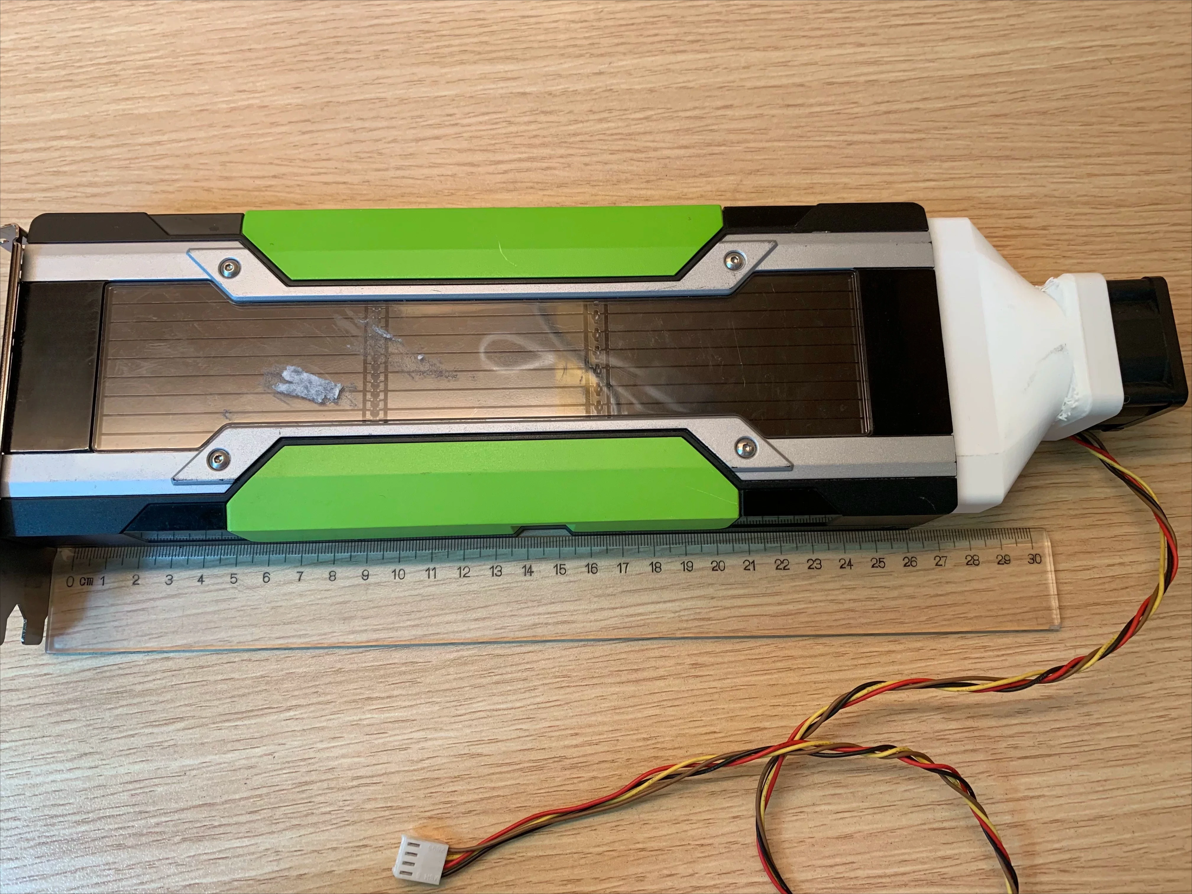 4CM High-Speed Fan Modified Active Cooling for NVIDIA Tesla P40 M40 GPU