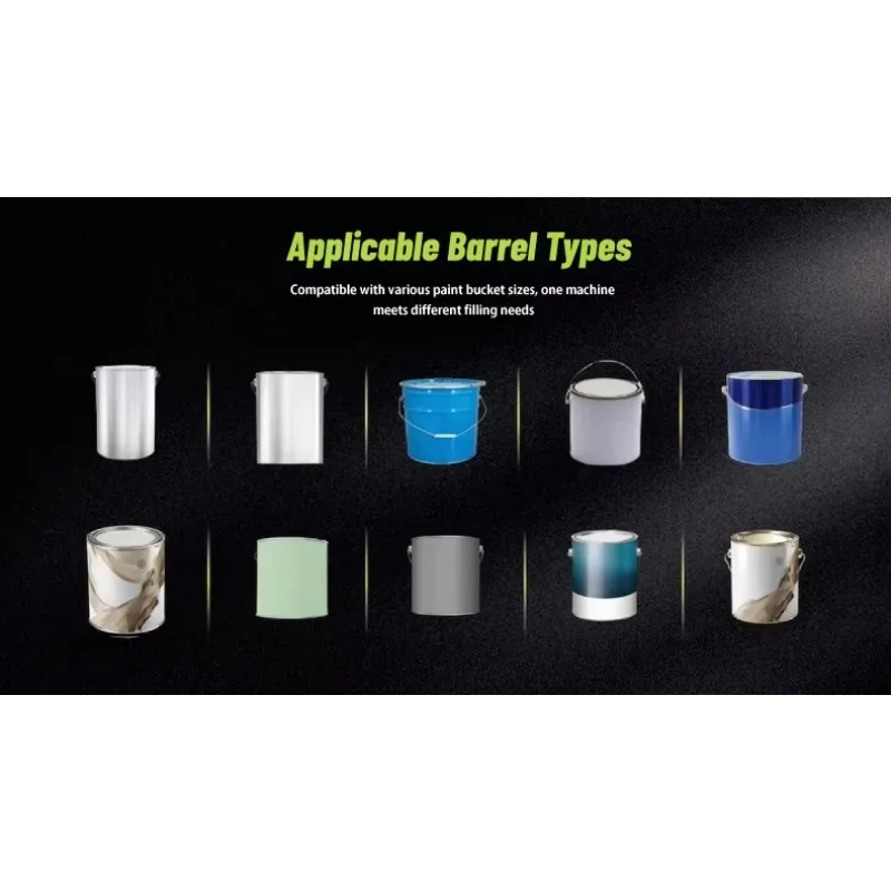 1-30 kg pneumatic semi-automatic weighing and filling machine, suitable for filling paints, chemical liquids,oil drums, and cans