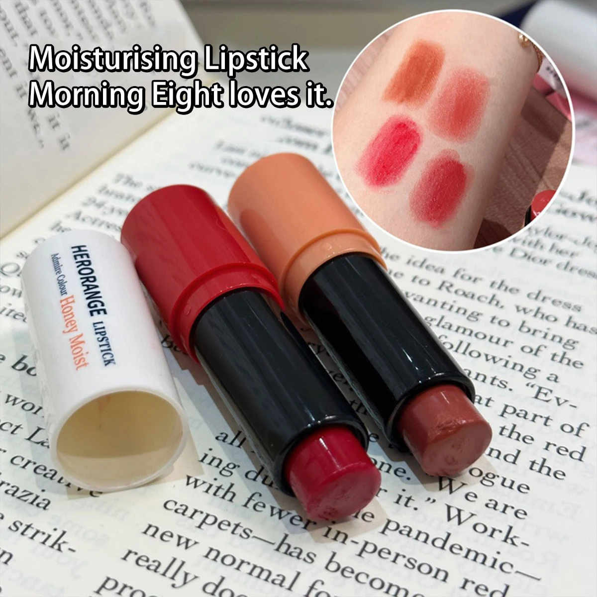 4 Colors Lipstick Tint Makeup Moisturizing Mirror Water Light Solid Lip Gloss Glass Tea Russet Lip Glaze Cosmetics Beauty