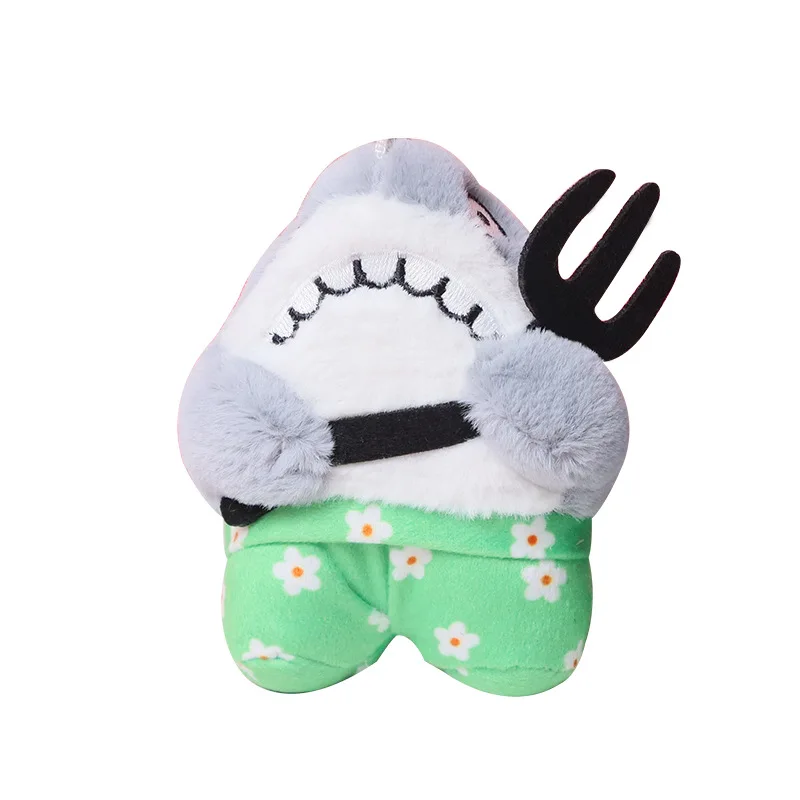 

40 шт., оптовая продажа, брелок в виде акулы, игрушка 11-13 см, Интернет-знаменитость, акула, дыня, кукла, резьба, плюшевый кулон, мягкая милая вилка в виде акулы