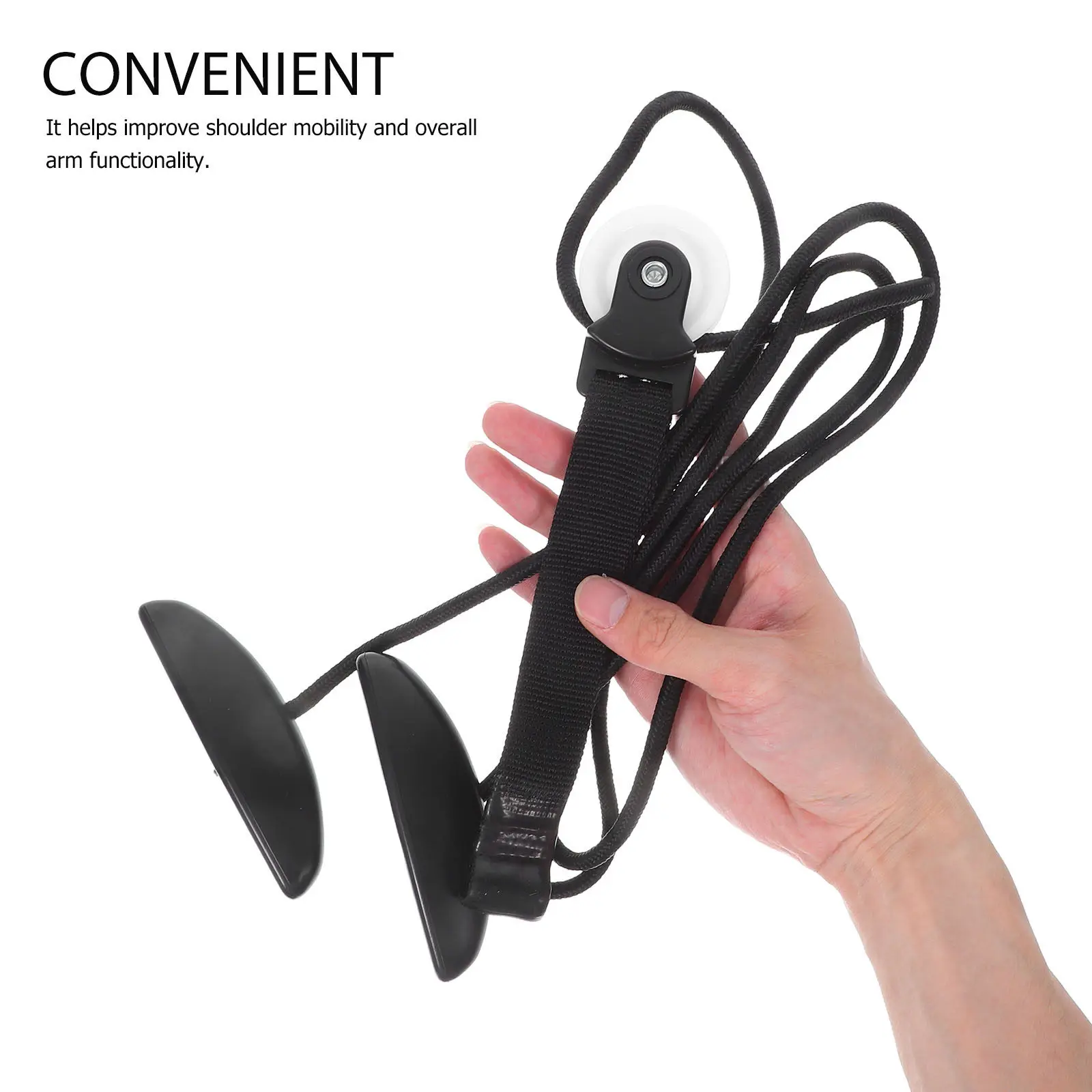 Over The Door Shoulder Pulley Trainer for Arm Neck Upper Limb Exercises Enhanced Range of Motion Strength Training Equipment