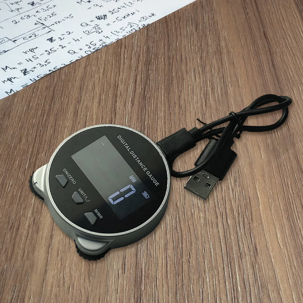 

Electronic Tape Measure Digital Rangefinder Rechargeable Distance Gauge Portable 0-199.999m for Cylindrical Diameter Measurement