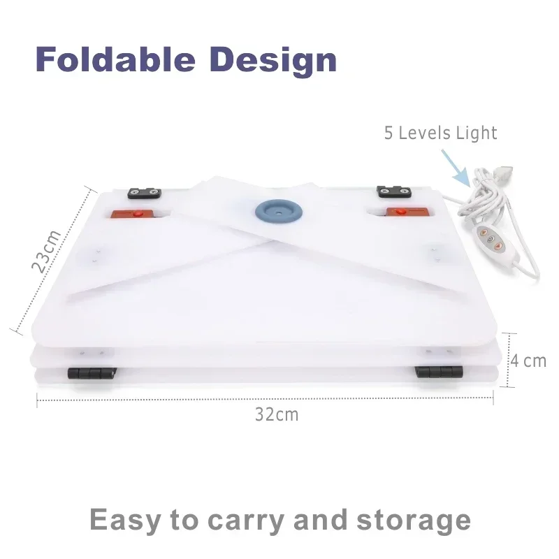 Laparoscopic Simulator Training Box Foldable Laparoscopy Endo Trainer Medical Teaching Equipment