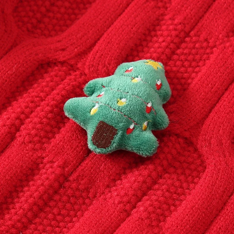 Jersey de Navidad infantil de punto suave para niños y niñas - imagen 5