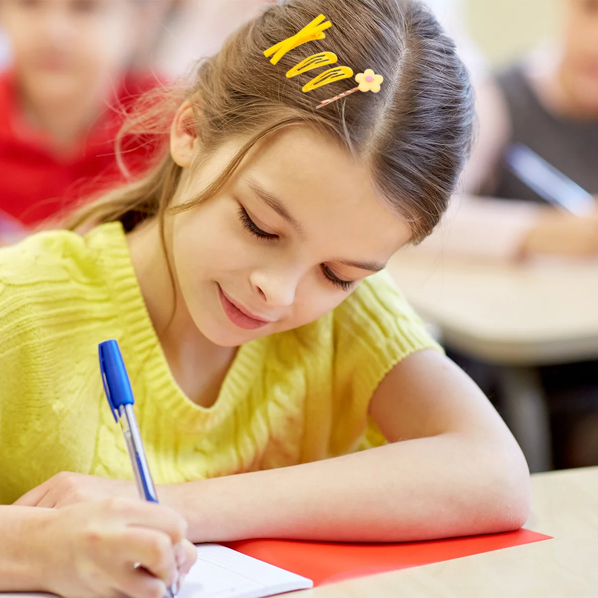 مجموعة دبوس شعر متقاطع وزهرة مكونة من 30 قطعة، مشابك شعر جانبية بسيطة وأنيقة للحفلات والمدرسة وإكسسوارات الشعر اليومية #6